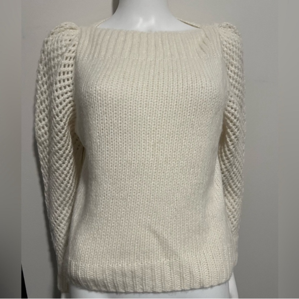 LoveShackFancy baby alpaca sweater